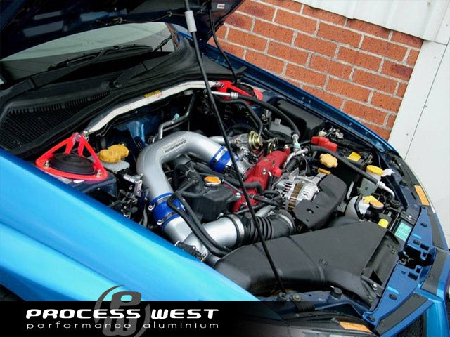 Process West - Front Mount Intercooler Kit (WRX/STi GD 06-07) - Silver Core
