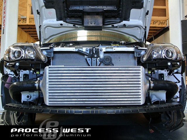 Process West - Front Mount Intercooler Kit (WRX GR/GV 08-14) - Black Core