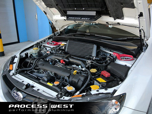 Process West - Verti-Cooler Intercooler Kit (WRX GR/GV 08-14) - Black Core