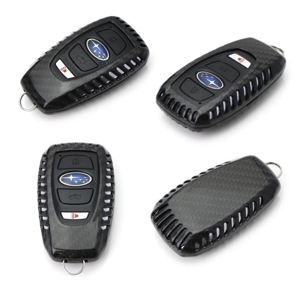 T Carbon - Subaru Key Fob Cover - Black