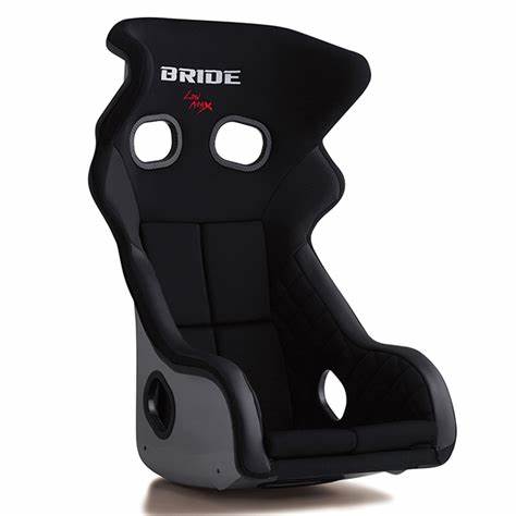 Genuine Bride - Xero RS FRP Fixed Bucket Seat - (BLACK)