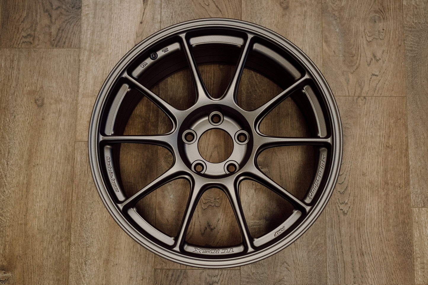 WedsSport - TC105X -18×9.5 +39 - 5×114.3 - TS Bronze