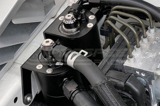 Radium Engineering Dual Catch Can Kit - Subaru WRX VA 15+/FXT SJ 13-18 (FA20) - Fluid Lock