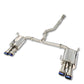 Korsh : Catback Exhaust (WRX 22+ VB Sedan) - Stainless Steel with Titanium Tips