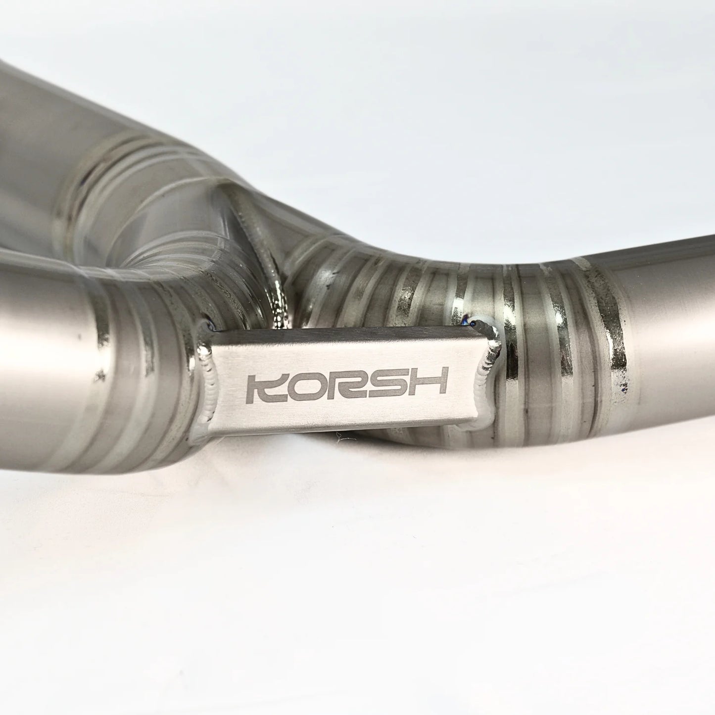 Korsh : Turbo back Exhaust (WRX 15-21 VA) - Full Titanium with Titanium Tips + Catted Stainless J pipe