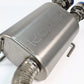 Korsh : Turbo back Exhaust (WRX 15-21 VA) - Full Titanium with Titanium Tips + Catted Stainless J pipe