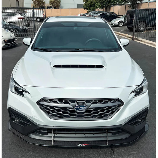 APR Performance Carbon Fibre Front Wind Splitter w/Rods (WRX/STi 22+)
