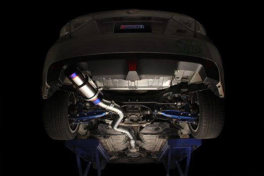 Tomei Expreme - Titanium Cat Back Exhaust Single Exit - WRX/STi 08-14 (HATCH)