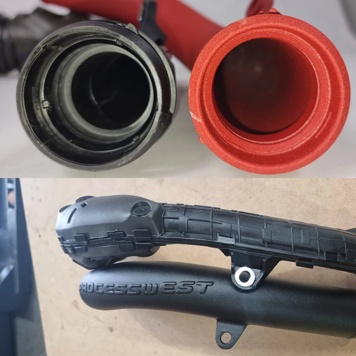 Process West - Charge Pipe Kit (WRX VB/VN 22+) - Black