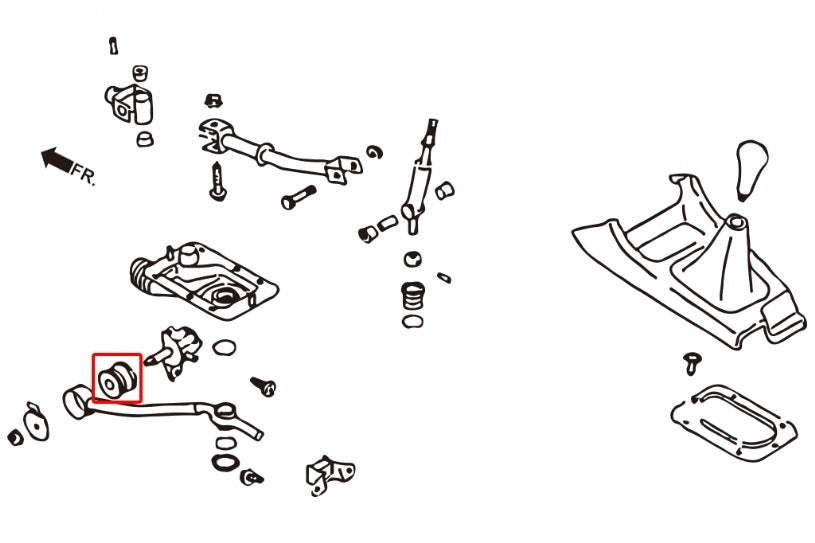 Shifter Bushings - Liberty (97-08)