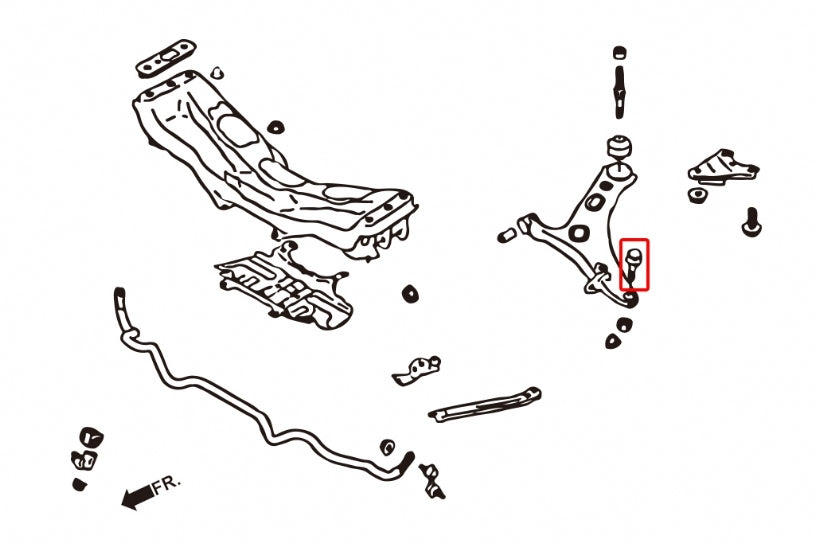 Hardrace - Roll-Center Adjusters / Ball Joint