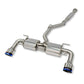 Korsh : Catback Exhaust (BRZ / 86) - Stainless Steel with Titanium Tips