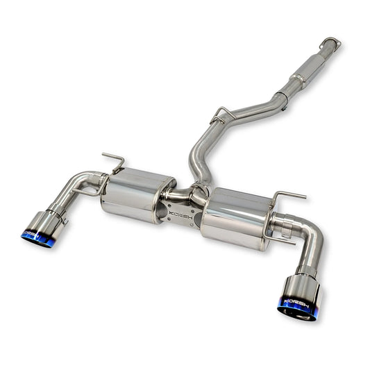 Korsh : Catback Exhaust (BRZ / 86) - Stainless Steel with Titanium Tips