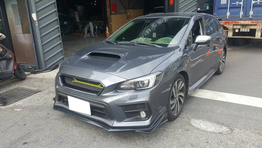 Zero Offset STI S208 Style Front Lip (WRX 18-21)