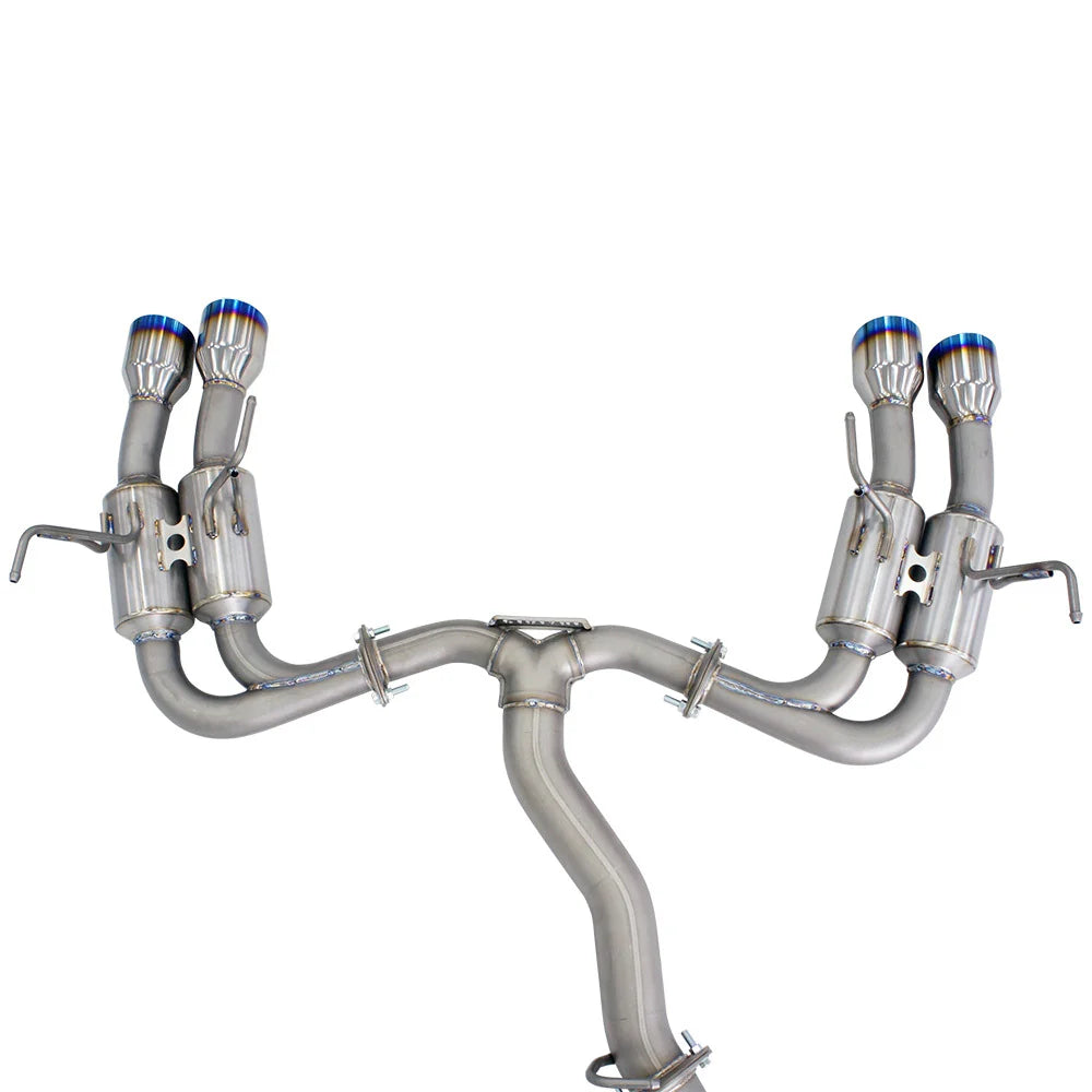 Invidia - G5 Titan Titanium Cat Back R400  - (WRX/STi Sedan 11-21)