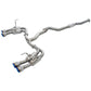 Invidia - G5 Titan Titanium Cat Back R400  - (WRX/STi Sedan 11-21)