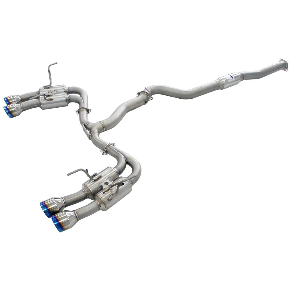 Invidia - G5 Titan Titanium Cat Back R400  - (WRX/STi Sedan 11-21)
