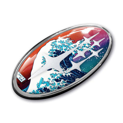 SUYA - SUMMER EDITION  3D Front Grille & Rear Emblem Badge Overlay  - BRZ/Levorg/WRX 15+