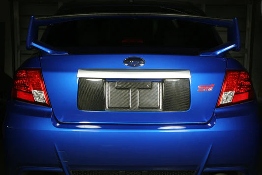 APR Performance Carbon Fibre License Plate Frame (WRX/STi 08-14 Hatch)