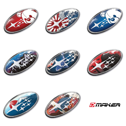 SUYA - 3D Steering Wheel Badge/Stickers - BRZ/Levorg/WRX 15+