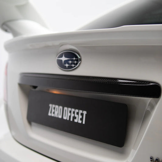 Zero Offset Dry Carbon Trunk Garnish (WRX/STI 14-21)