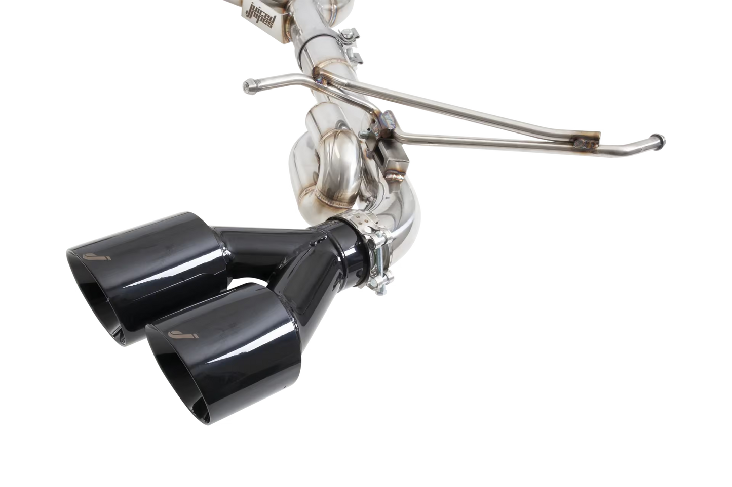 Juiced Pipes 3″ Black Tip Catback Exhaust (WRX/STI 11-14 SEDAN)