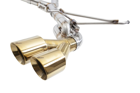 Juiced Pipes 3″ Gold Tip Catback Exhaust (WRX/STI 11-14 SEDAN)