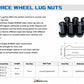 Hardrace - Motorsport Wheel Nuts - M12 x 1.25 35MM OPEN END