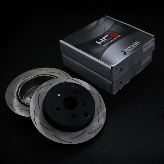 Intima HCS - Slotted Rotors - Rear (Pair) - (STi 08-17) BREMBO (5X114.3)