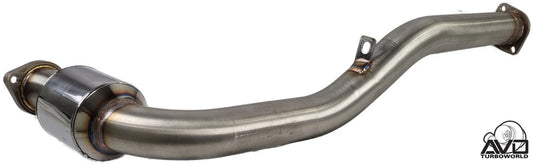 AVO Turbo 3" Catted Down Pipe - Liberty GT/ Outback XT (04-06 JDM EJ20 Twin Scroll) 5AT