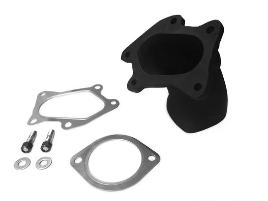 AVO Turbo 3" Catted Twin Scroll Down-Pipe - STI (01-07 JDM EJ20 Twin Scroll)