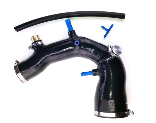 AVO 1 Piece Silicone Turbo Inlet/MAF Pipe Black (99-00)