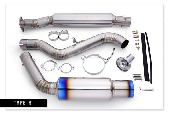 Tomei Expreme - Titanium Cat Back Exhaust Single Tip - WRX VB 22+ (Sedan)