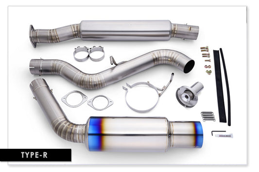 Tomei Expreme - Titanium Cat Back Exhaust Single Tip - WRX VB 22+ (Sedan)