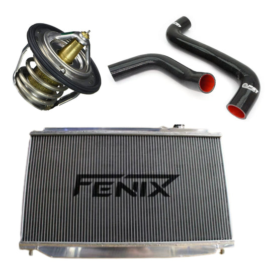 Cooling Package - Fenix Alloy Radiator + PSR Silicon Hoses + OEM Thermostat - WRX/STi (08-13) to suit AUTO/MANUAL