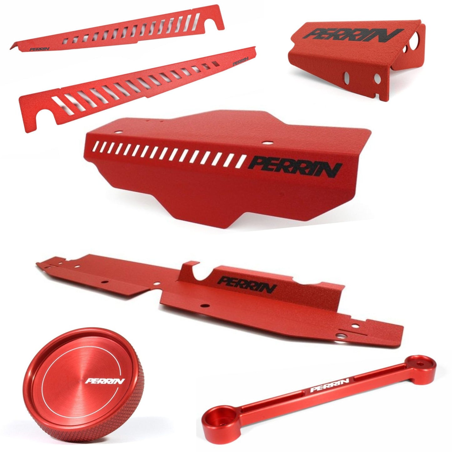 Perrin - Engine Bay Dress up kit - 6 Piece - STI (14-21)