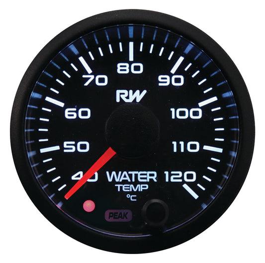 Raceworks Water Temp Gauge (52mm) 0-120°C