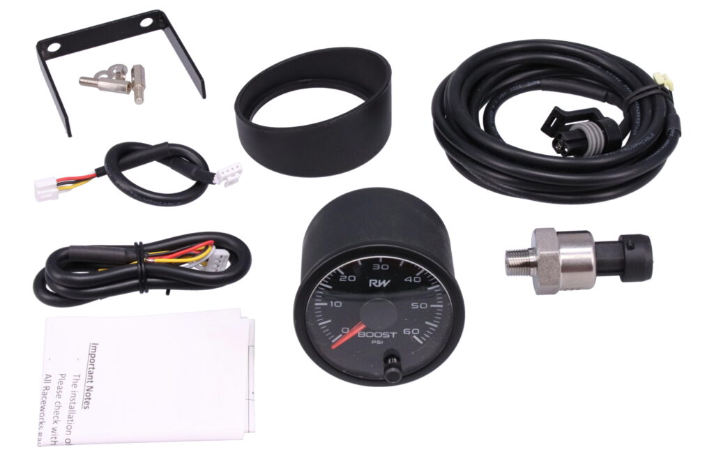 Raceworks Boost Gauge (52mm) PSI