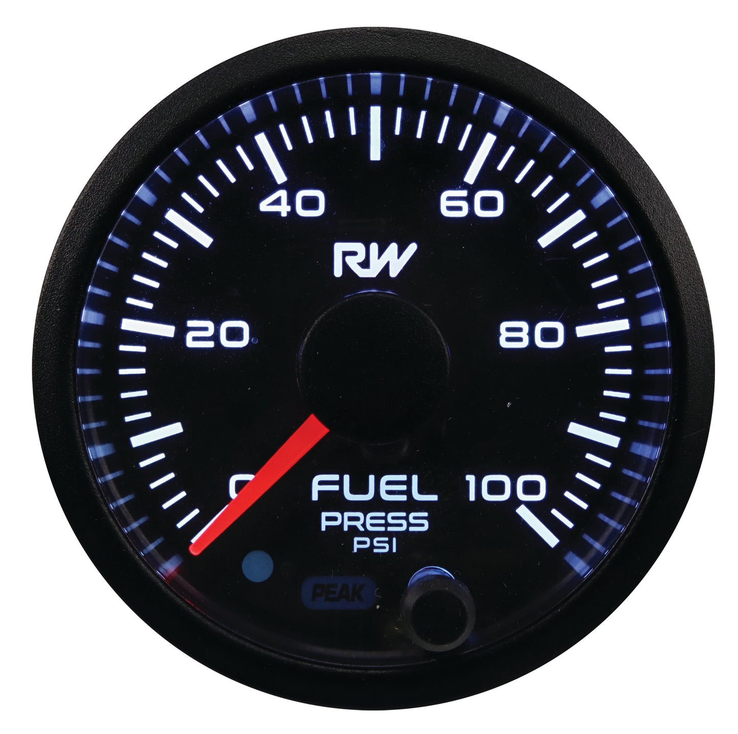 Raceworks EFI Fuel Pressure Gauge (52mm) PSI
