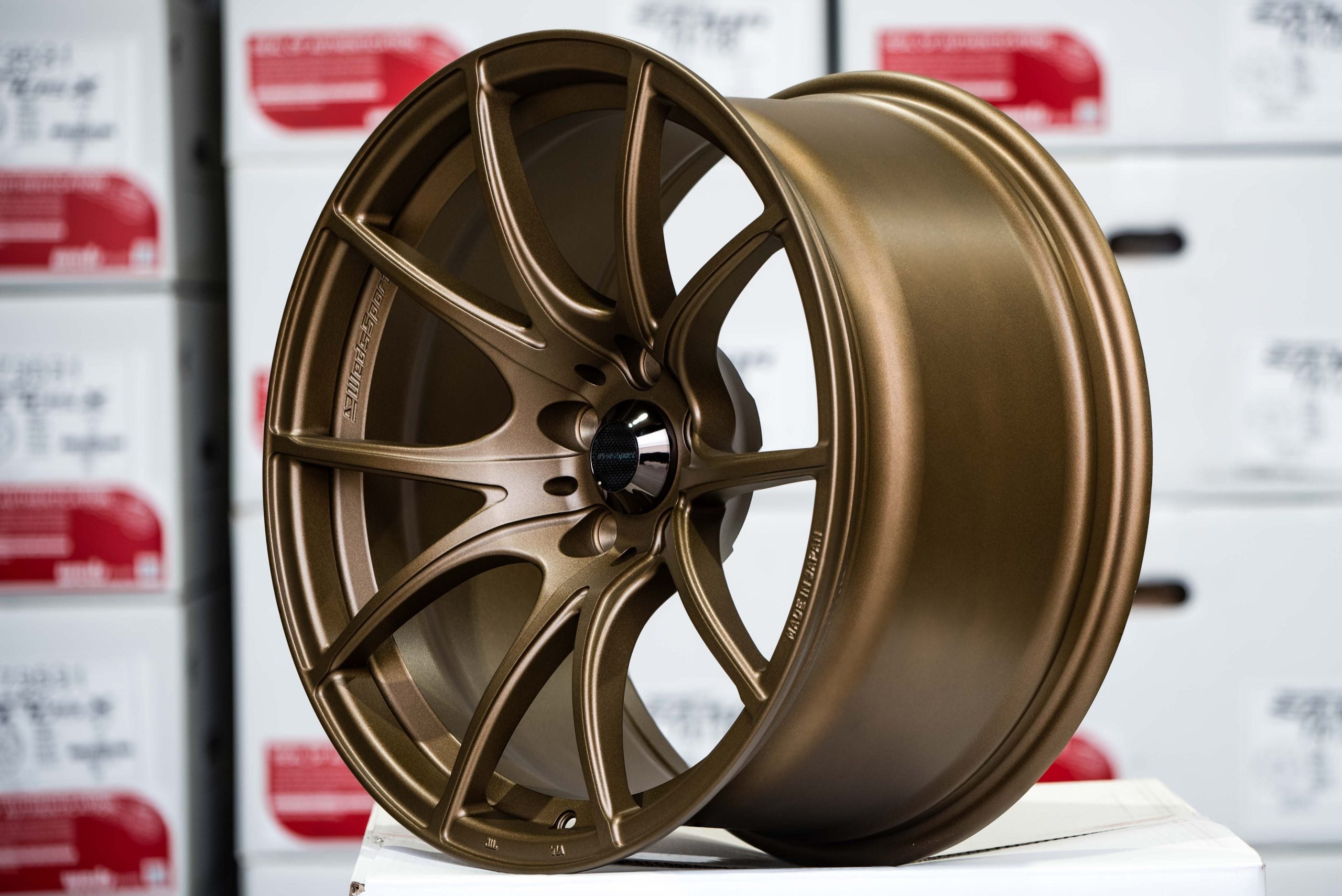 WedsSport - SA-10R-18×9.5 +22 - 5×114.3 - Titan Gold – DC Jap Automotive