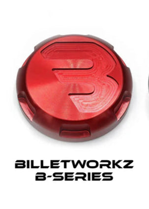 Billetworkz - Engine Bay Oil Cap - B Series (RED)