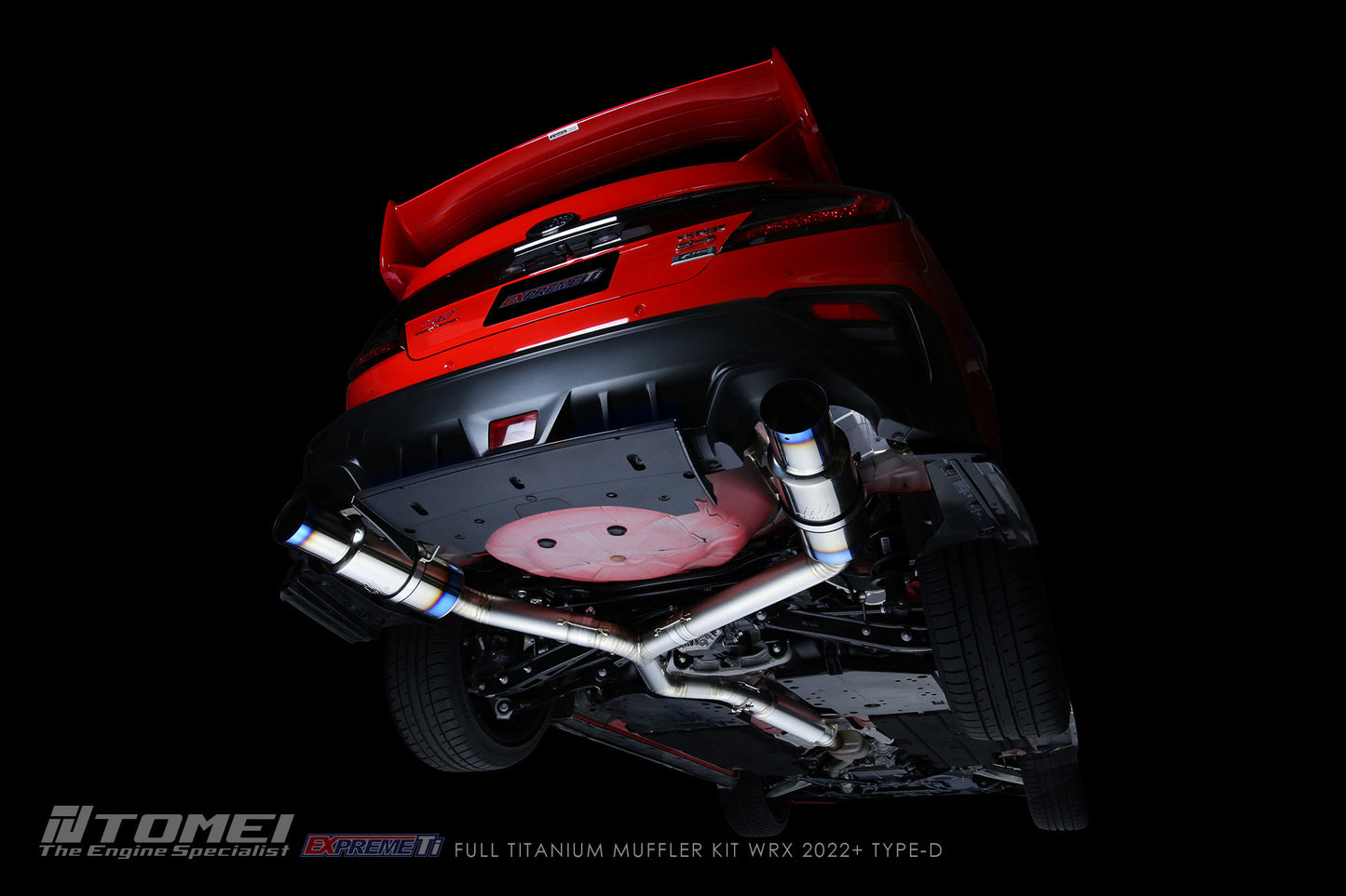 Tomei Expreme - Titanium Cat Back Exhaust Type D - WRX VB 22+ (Sedan)