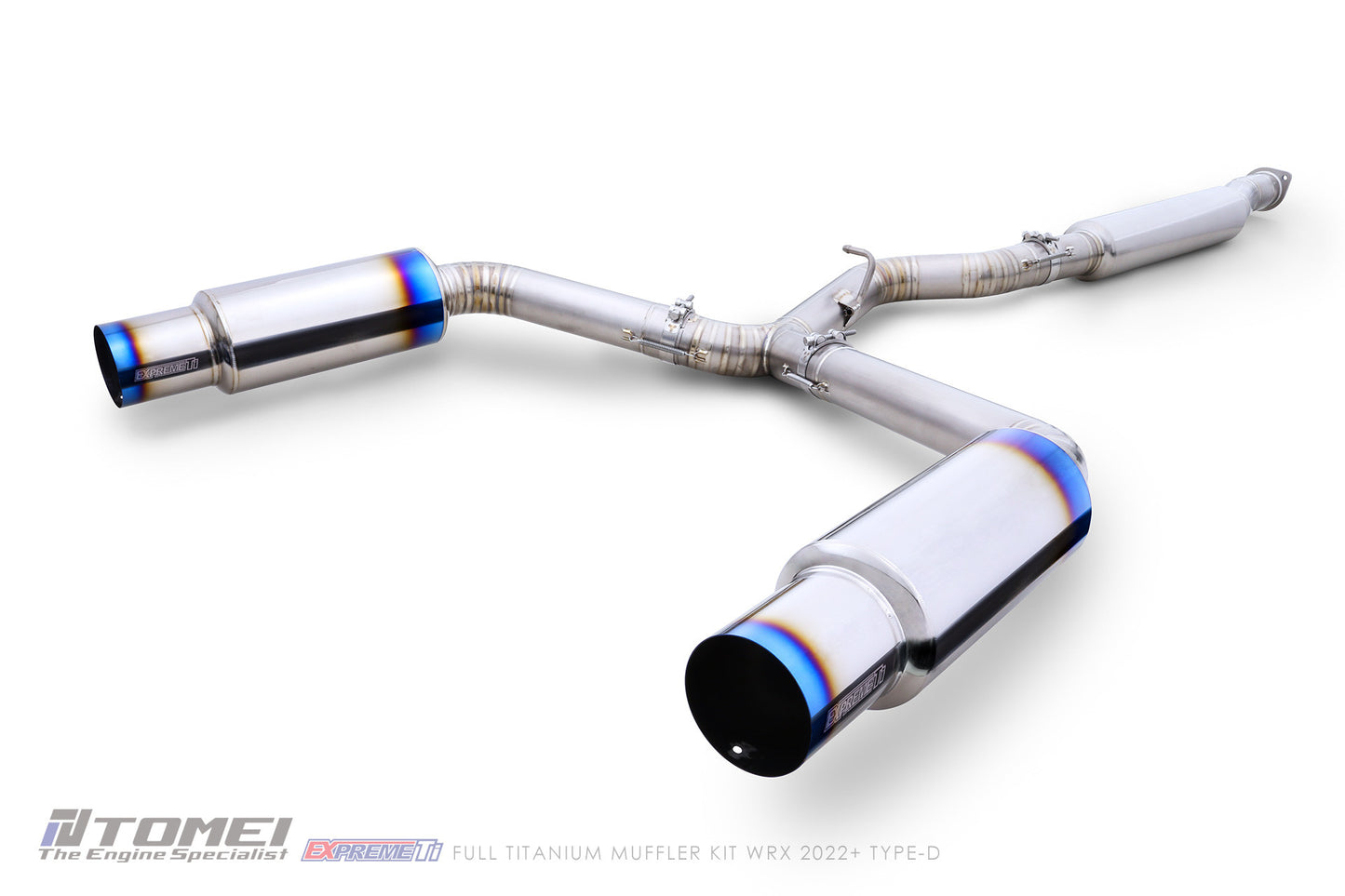 Tomei Expreme - Titanium Cat Back Exhaust Type D - WRX VB 22+ (Sedan)