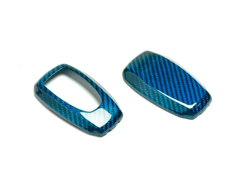 T Carbon - Subaru Key Fob Cover - Blue