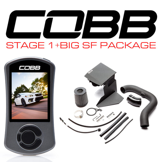 Cobb Tuning - Stage 1+ Big SF Power Package - WRX VA (15-20)