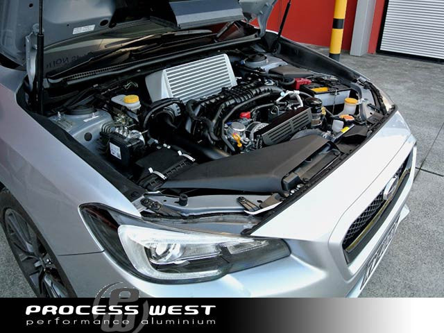 Process West - Verti-Cooler Intercooler Kit (Levorg 15-20) - Black Core