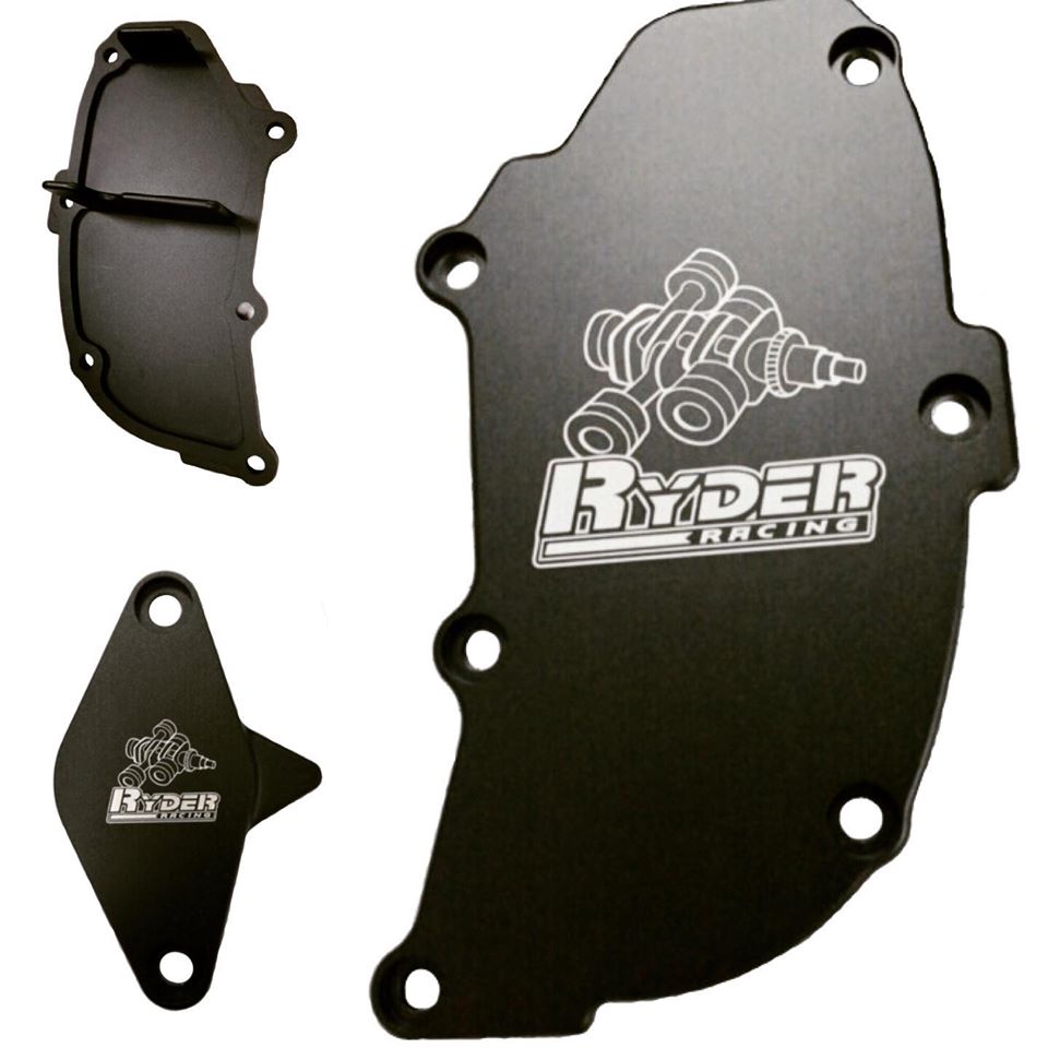 Ryder Racing - Billet Aluminium Oil Separator Cover Kit
