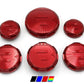 Billetworkz - Engine Bay Cap Set - B Series (RED) - WRX/STi G3 (08-14)