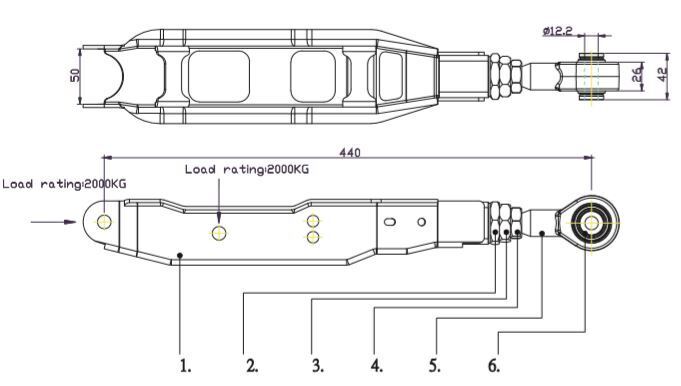 Hardrace - Rear Lower Control Arm Hardened Rubber - WRX/STi (14+)