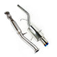 Invidia - G200 Cat back Exhaust with Ti Rolled Tip (Forester SG XT 03-07)